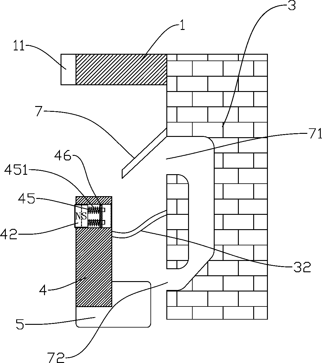 Splash-proof boat docking lock