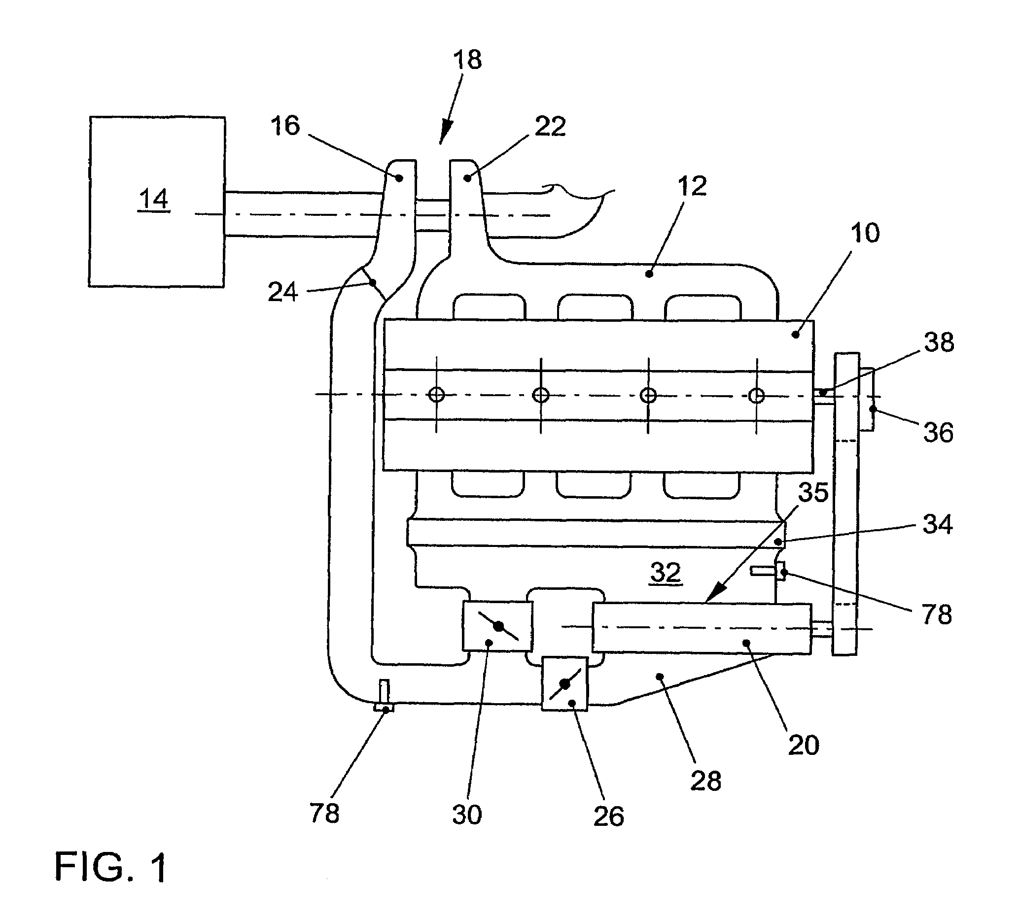 Dual-charged internal combustion engine and method for operating the same