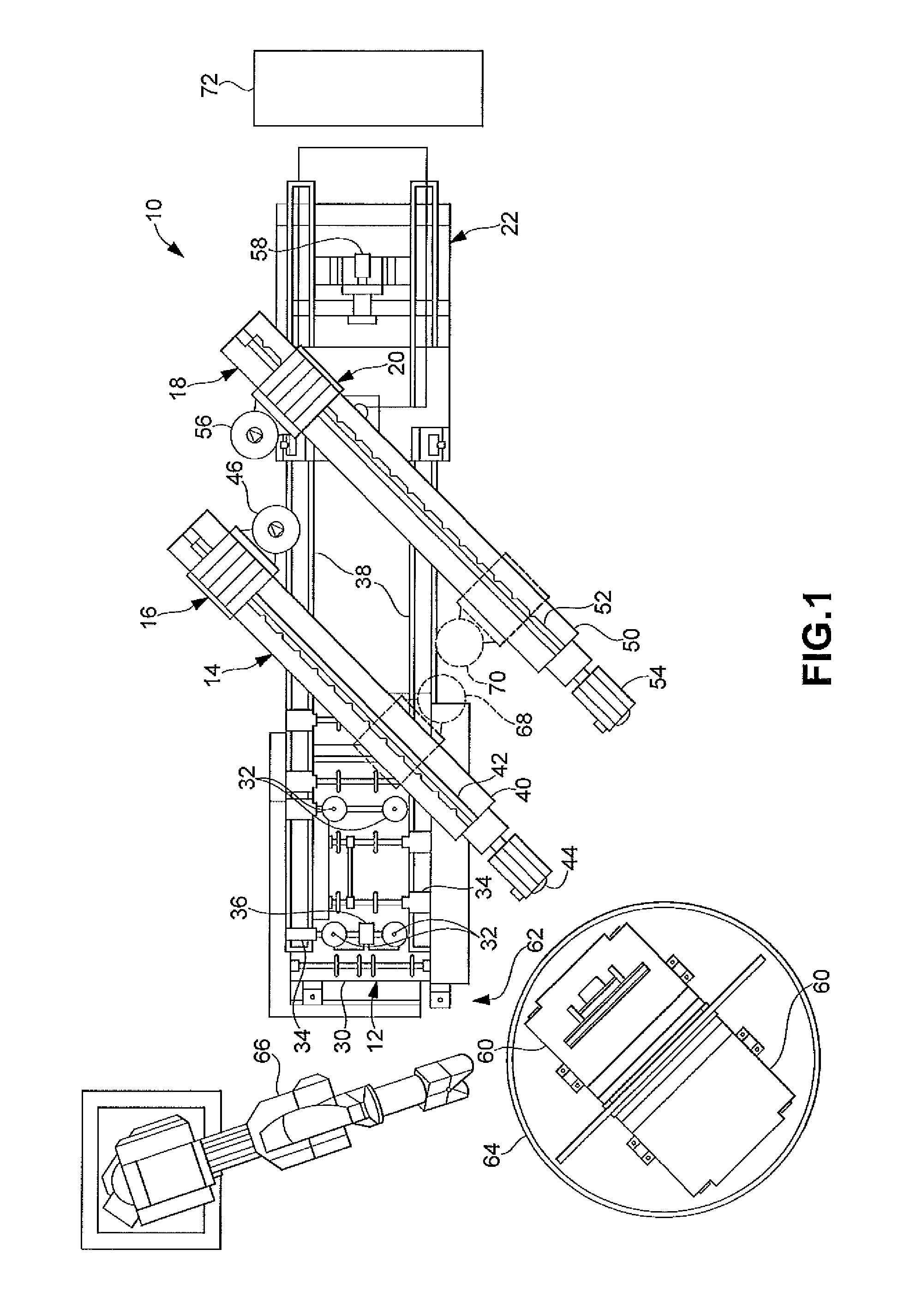 Edge grinding apparatus