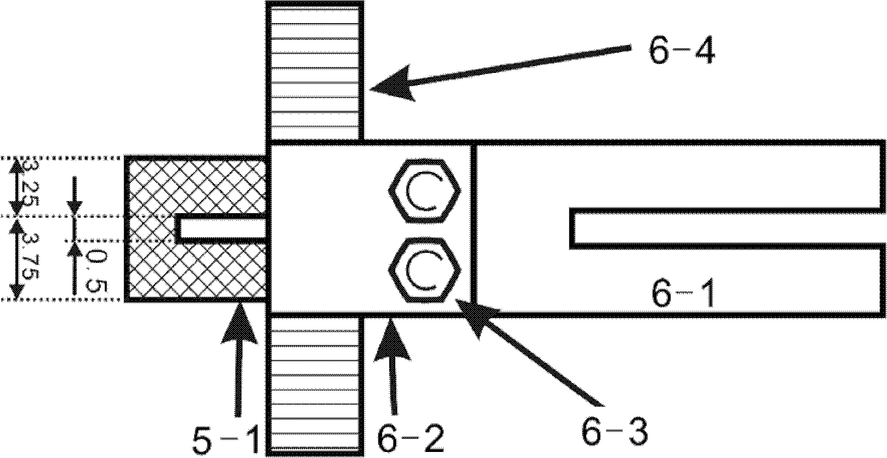 Method for testing bending fatigue reliability of low dimensional conducting material