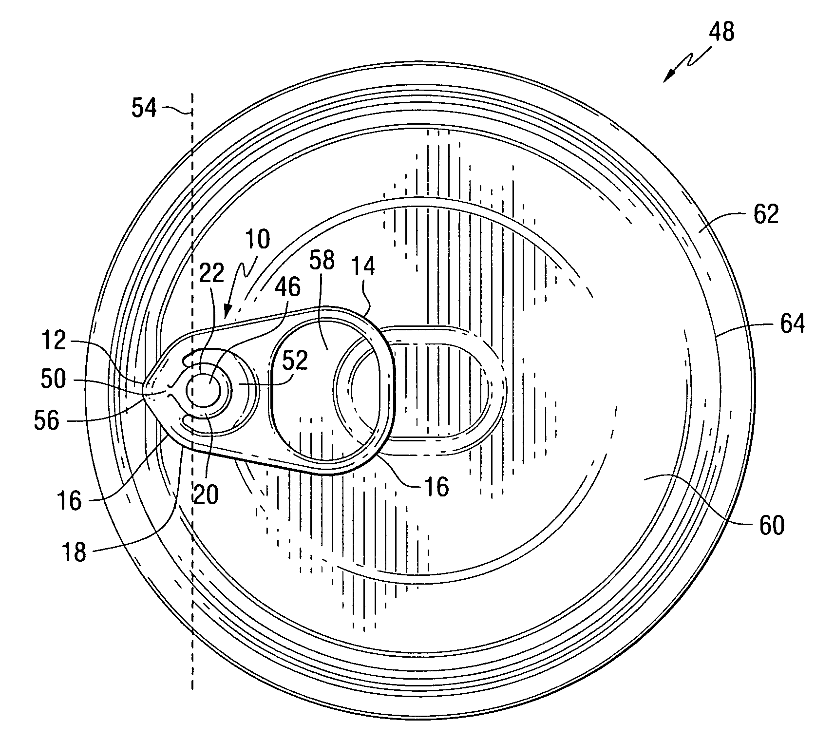 Tab, tooling for the manufacture of the tab and method of manufacturing the tab