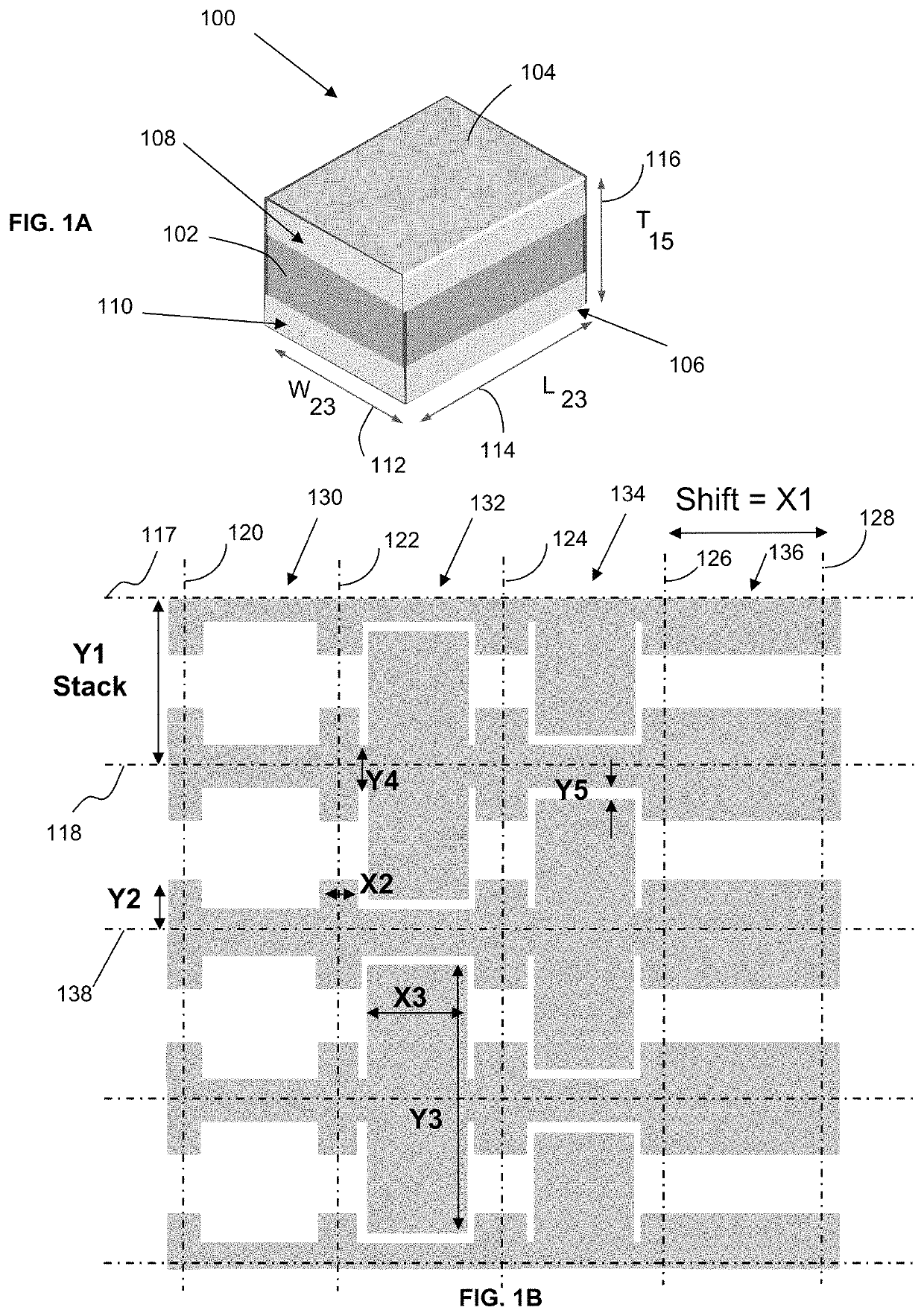 Vertical electrode decoupling/bypass capacitor