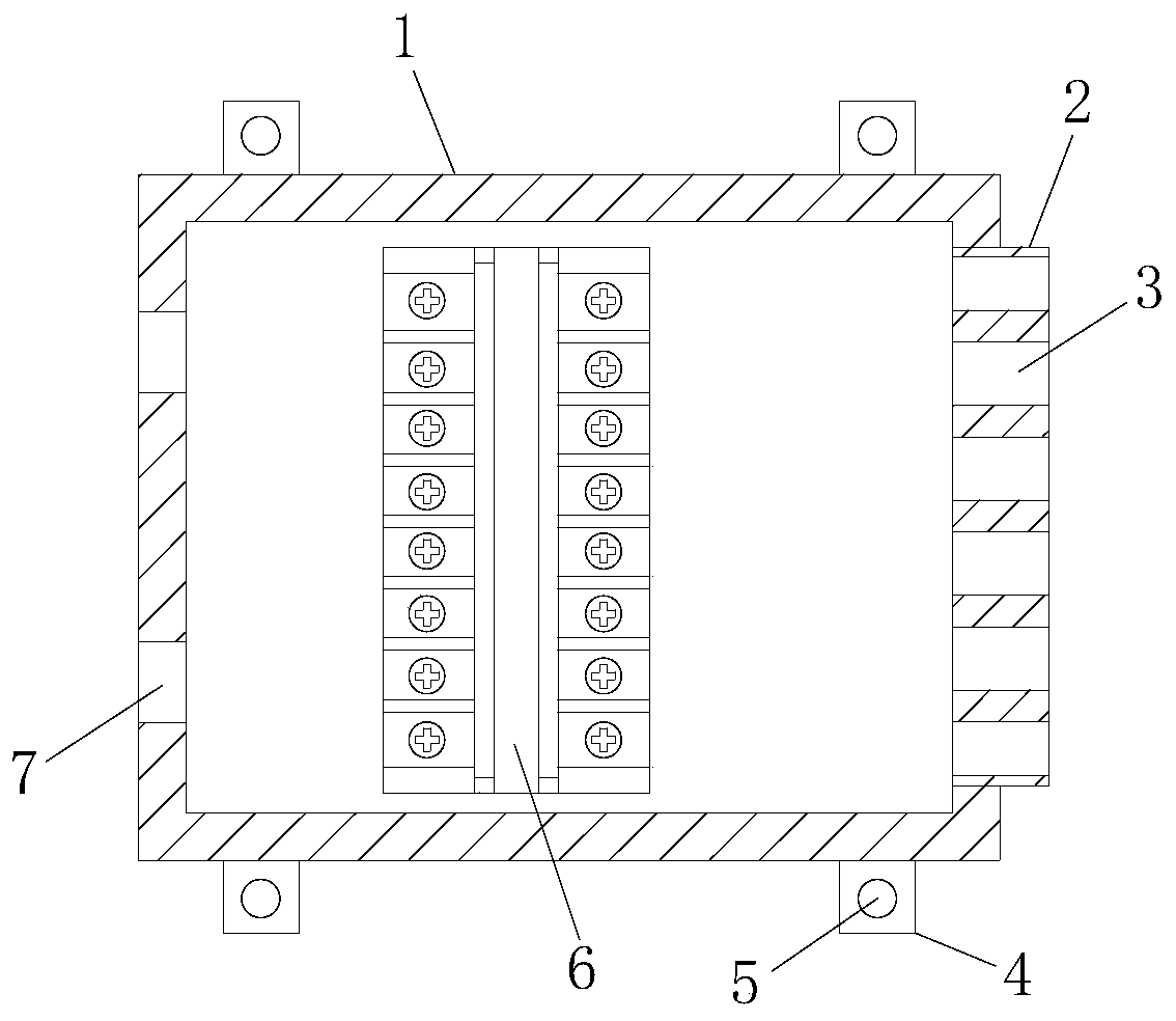 Photovoltaic assembly junction box with electrical connection protection