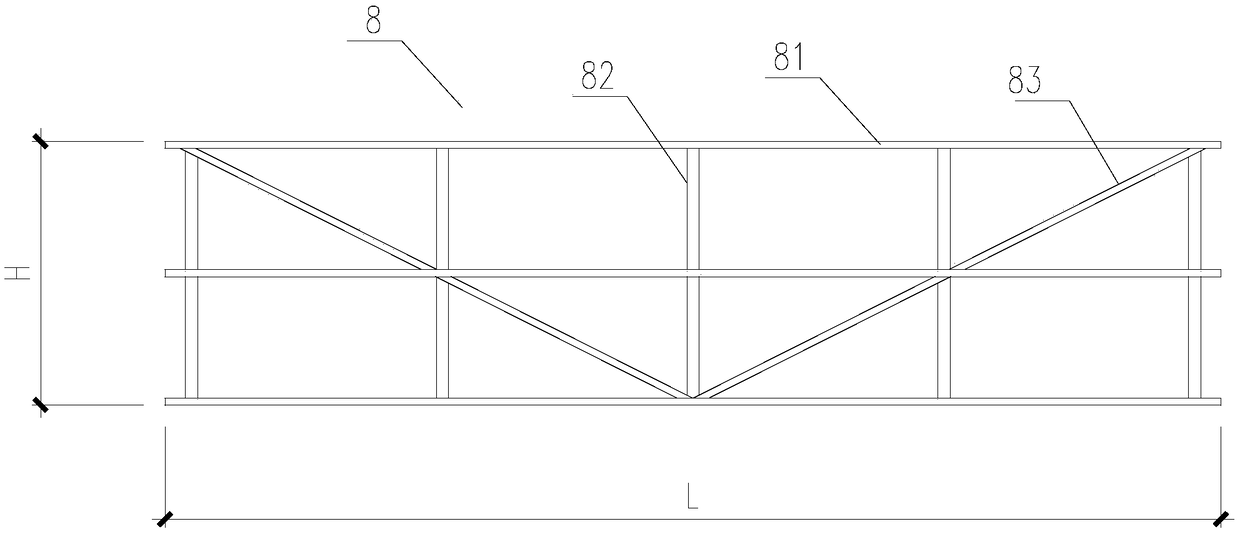 Unit type construction fence for reconstruction of airport terminal without stopping flights and construction method of fence