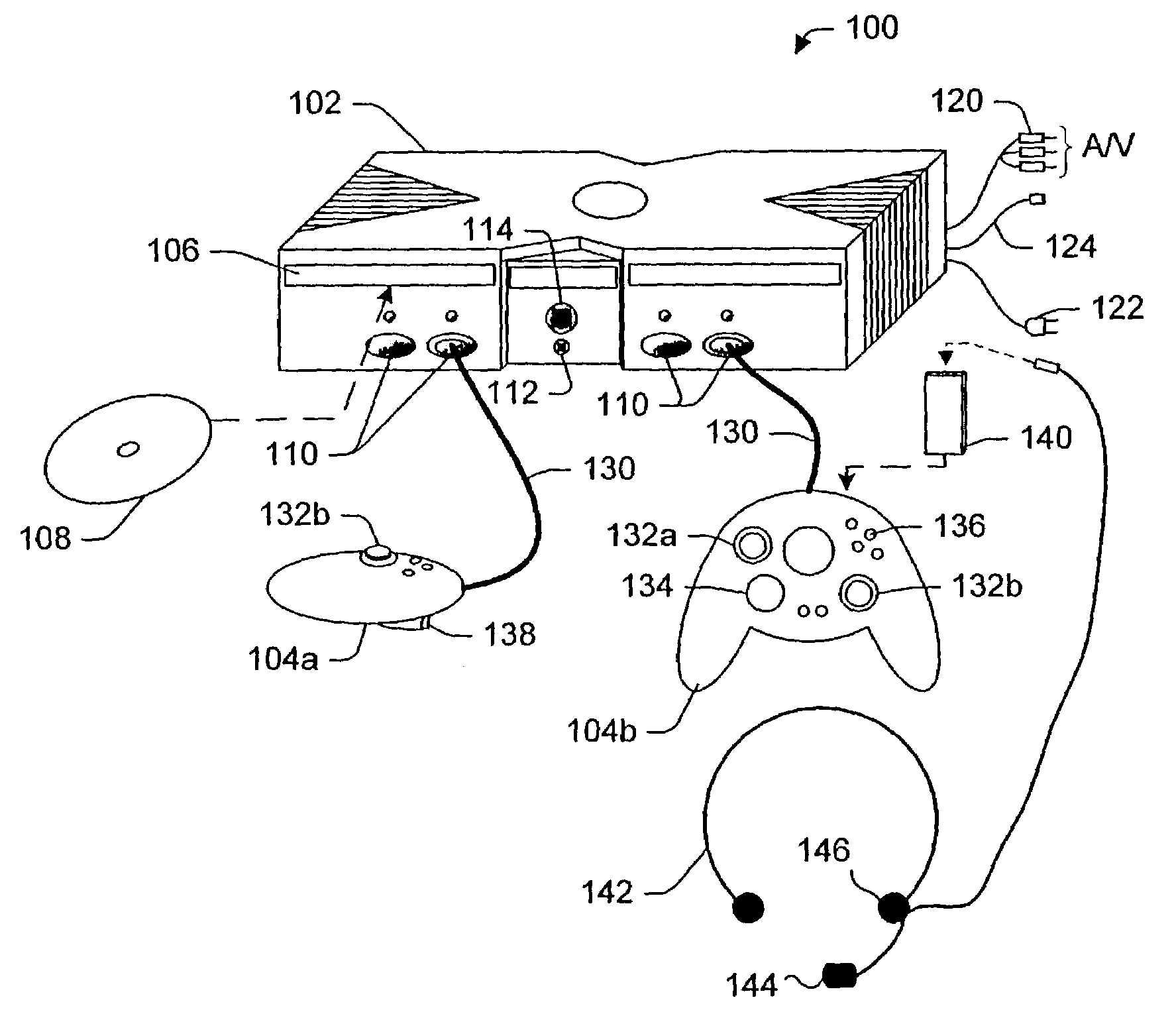 Use of multiple player real-time voice communications on a gaming device
