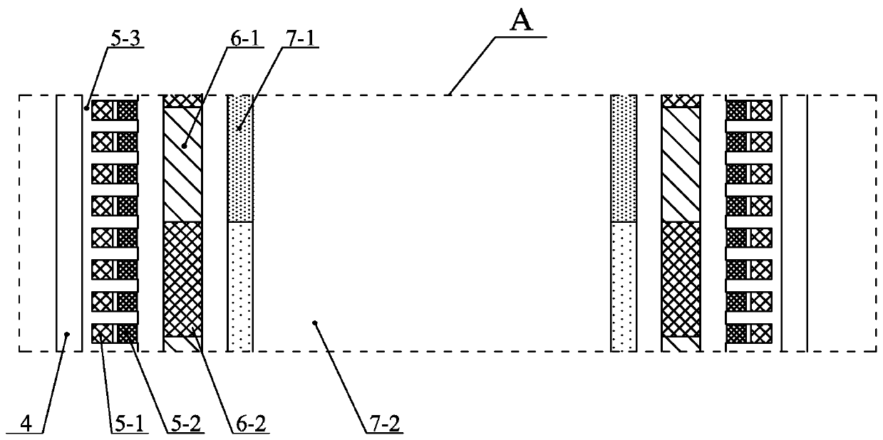 Double-mover double-winding planar linear generator based on the principle of magnetic field modulation