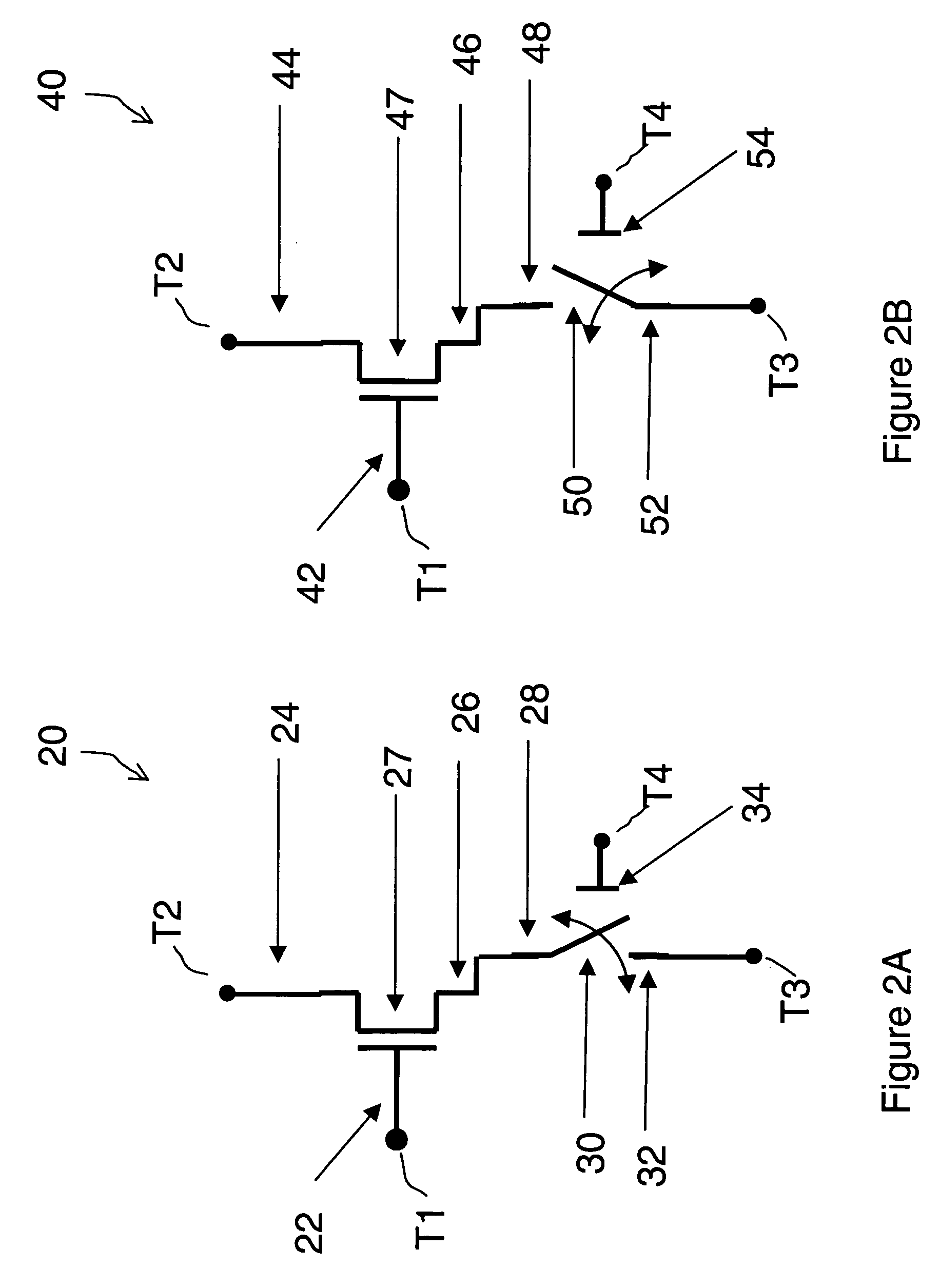 Circuit arrays having cells with combinations of transistors and nanotube switching elements