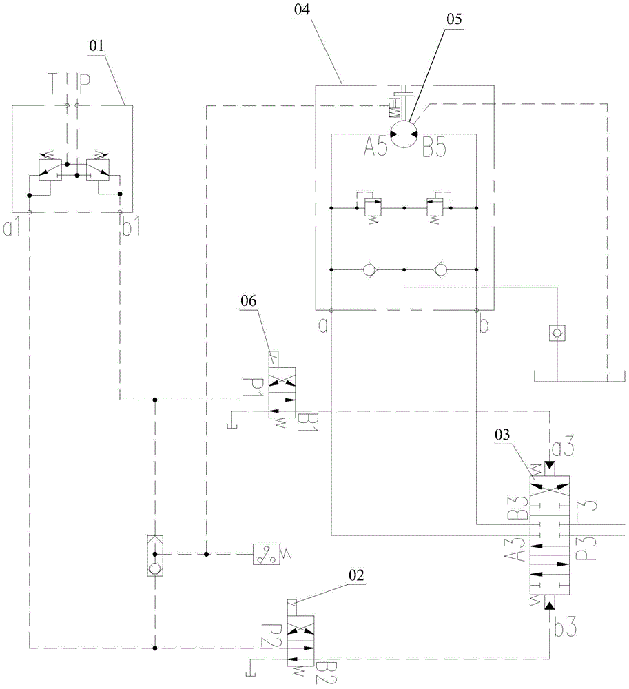 Rotary drilling rig and hydraulic control system thereof