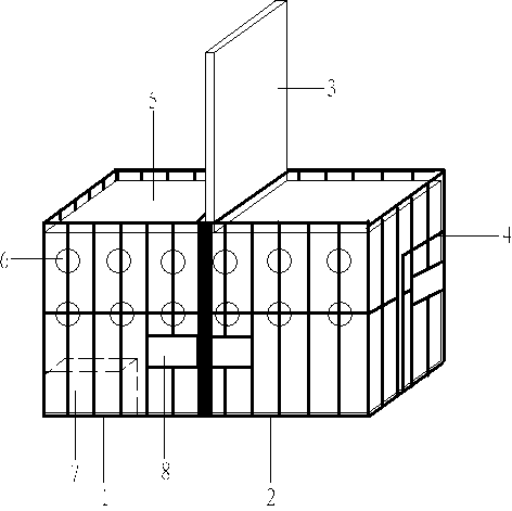 Convenience experimental animal cage