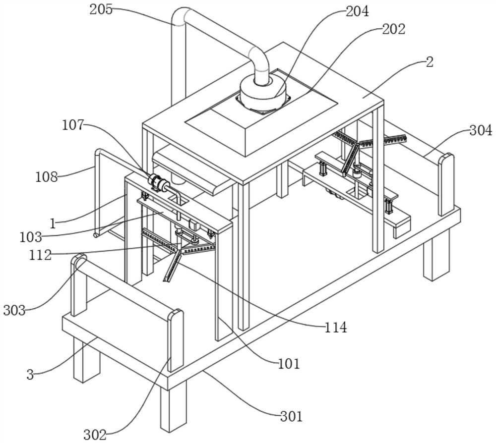 Lyocell fiber fabric production device