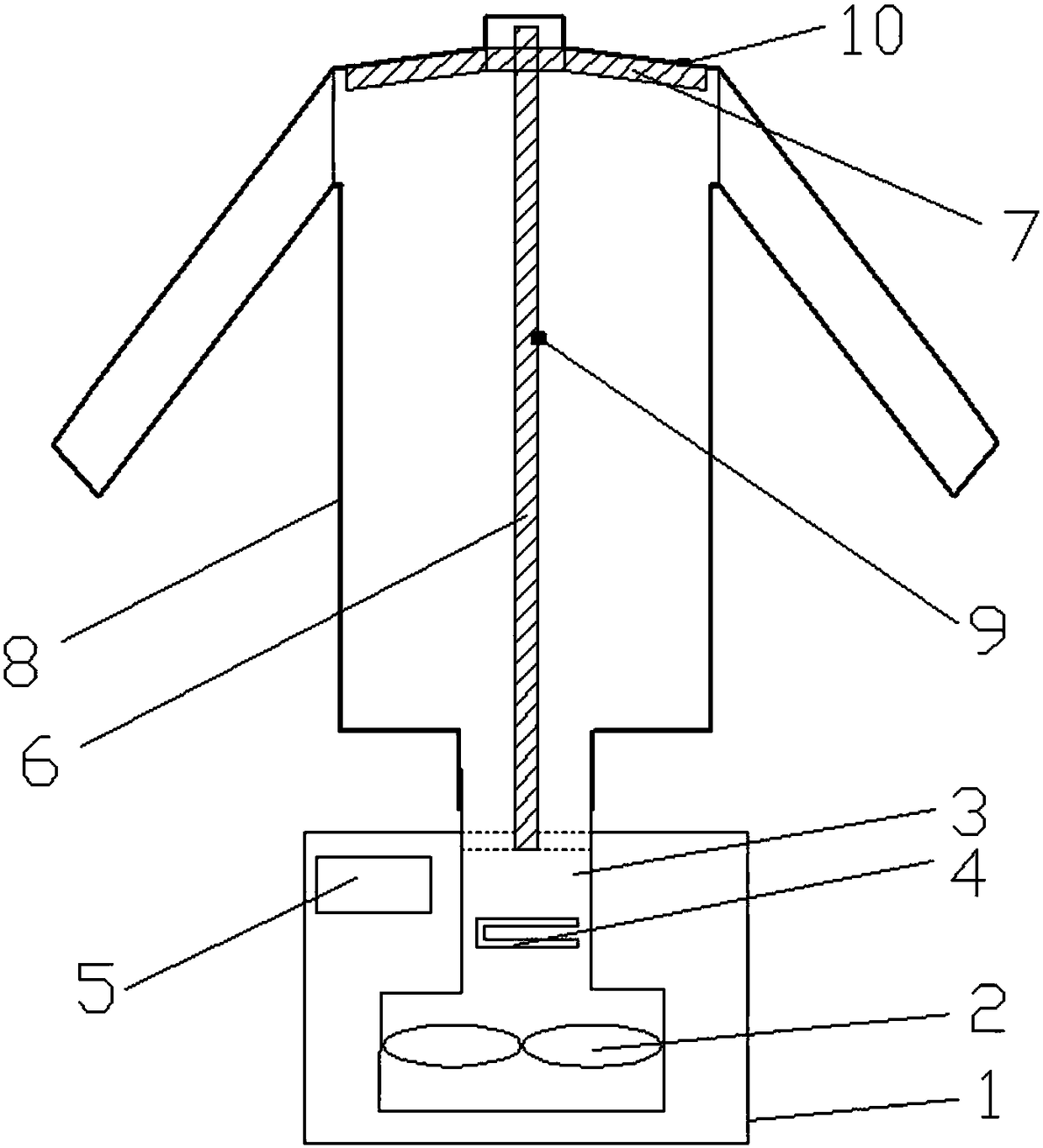 Control method of rapid clothes dryer and rapid clothes dryer