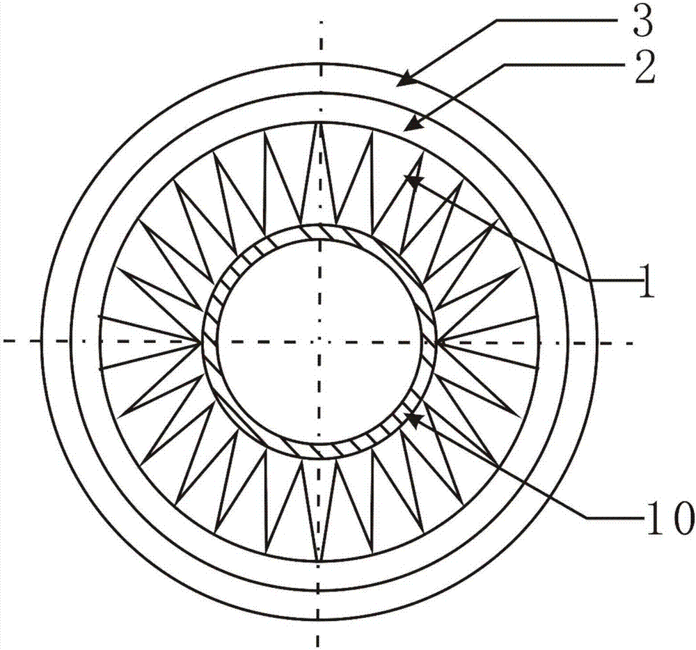 Water filter element with antibacterial effect