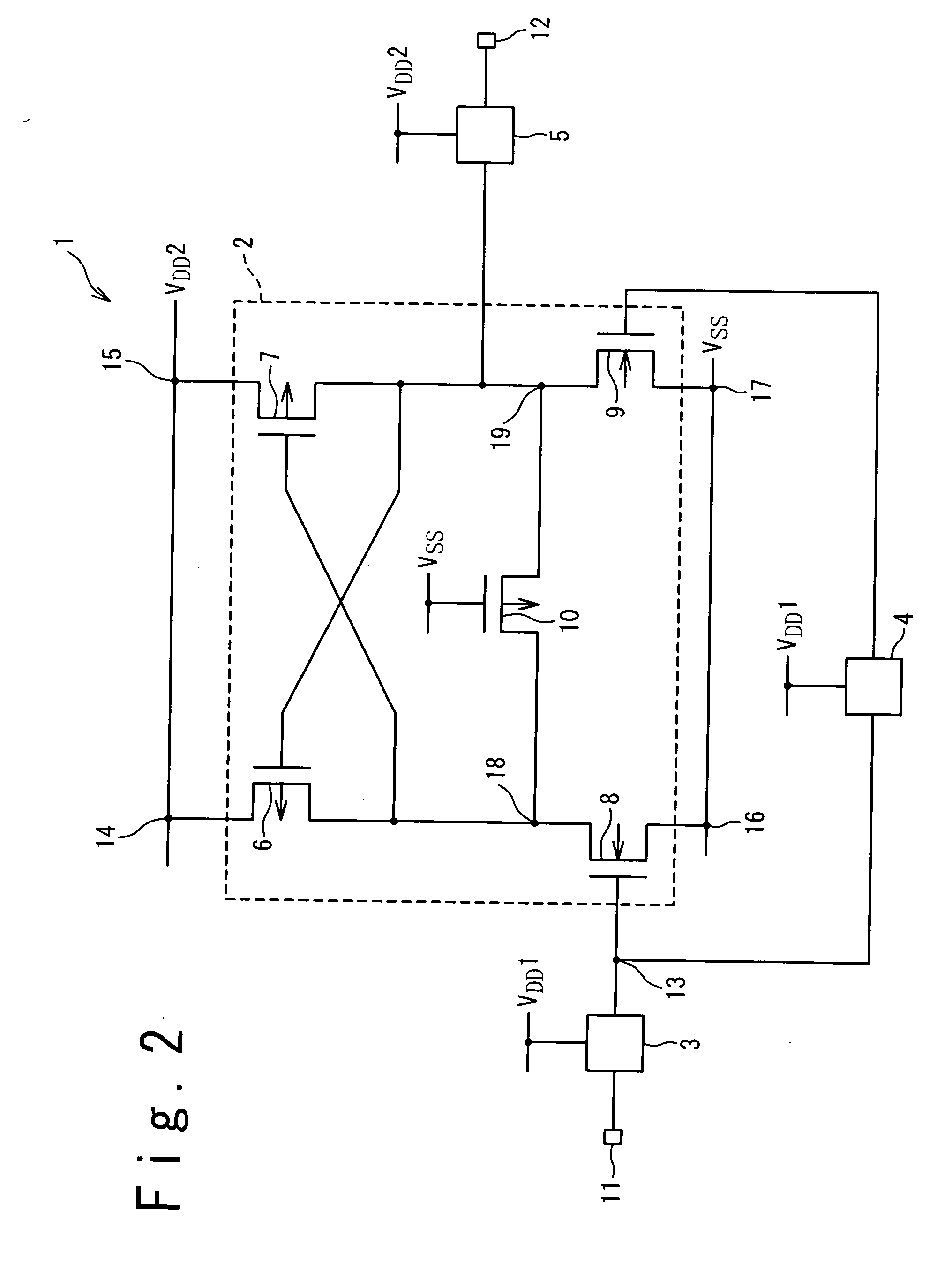 Level shifter circuit