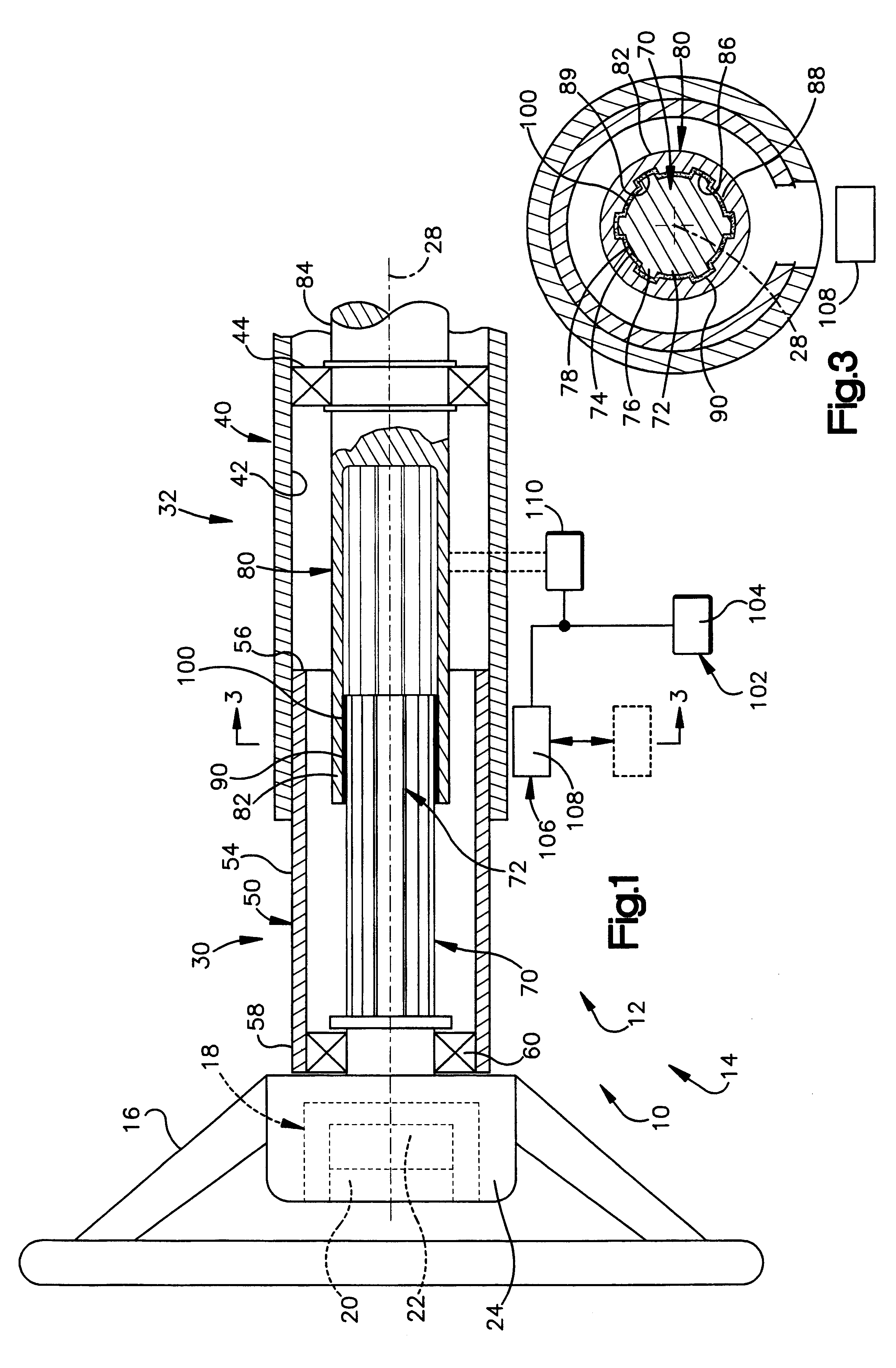 Locking mechanism for telescoping steering column