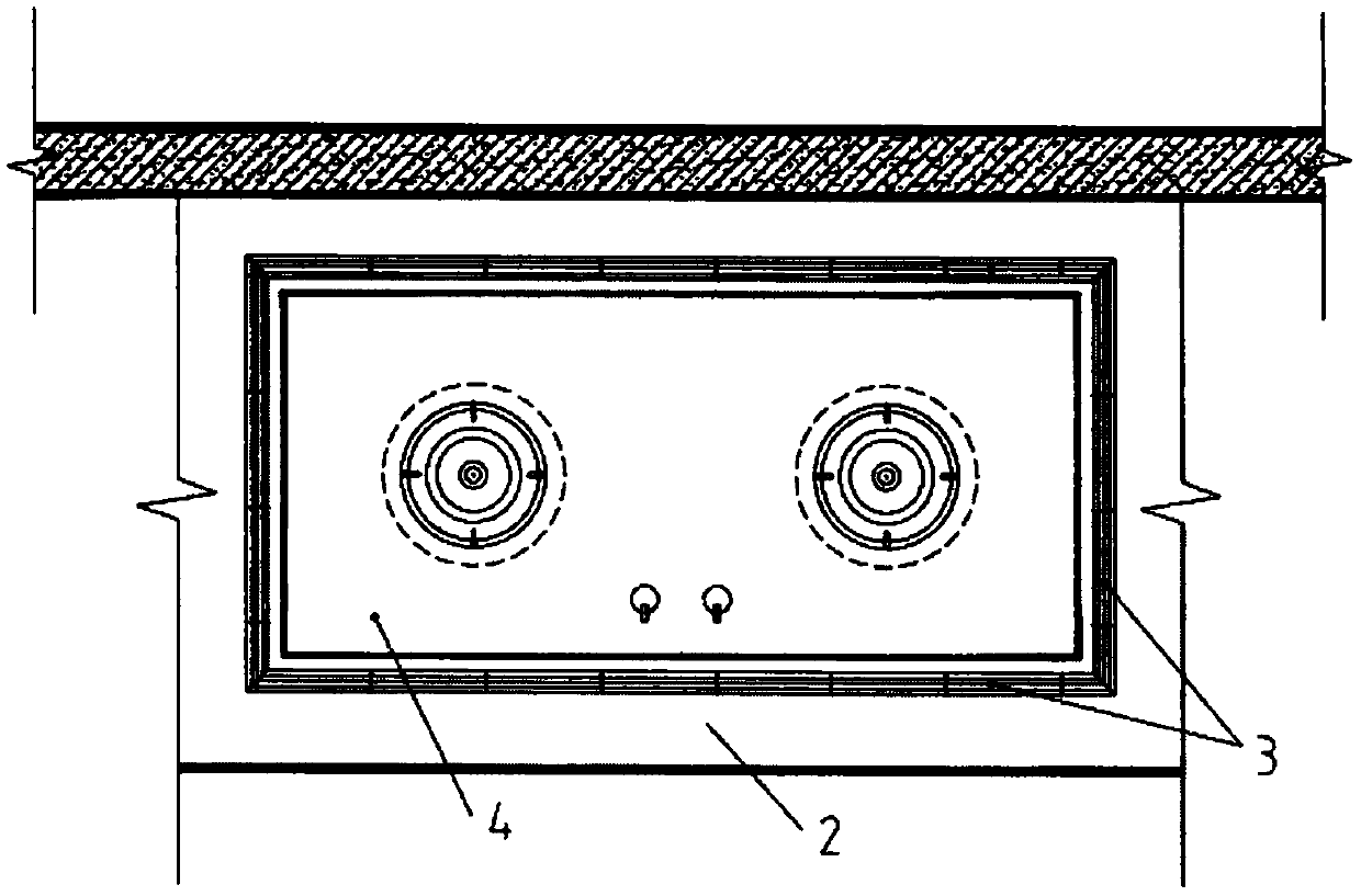 Method and device for realizing all-closed air curtain by adopting fan