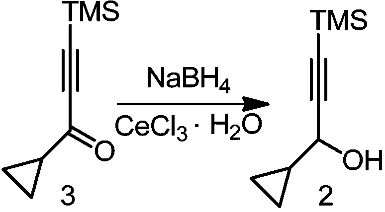 Preparation method for intermediate compound of iclaprim