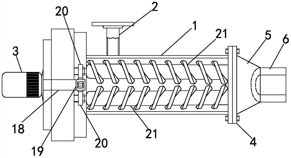 Device and method for producing fiber-filled starch-based fully biodegradable material