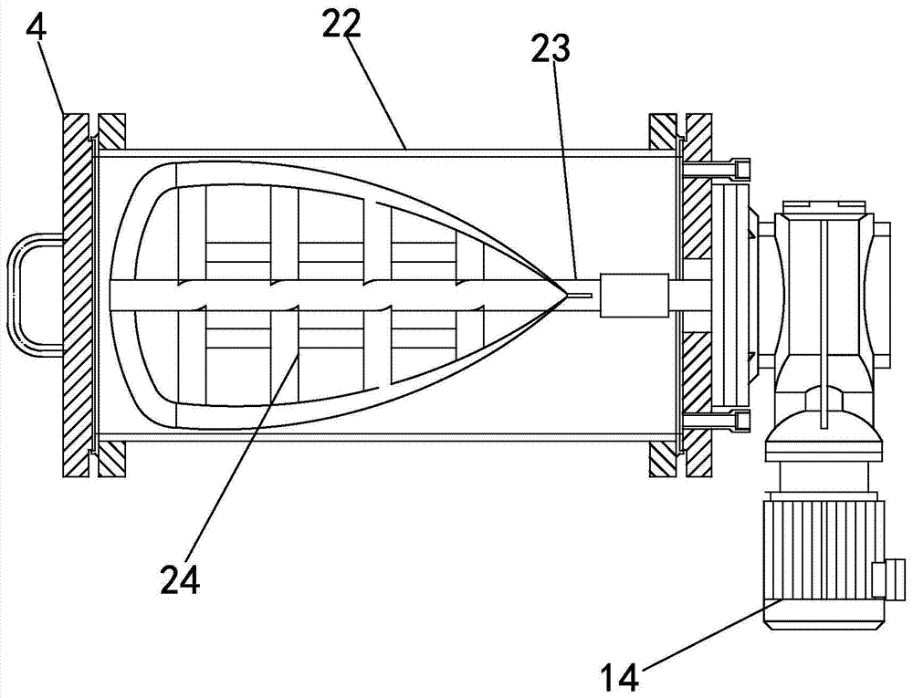 Device and method for producing fiber-filled starch-based fully biodegradable material