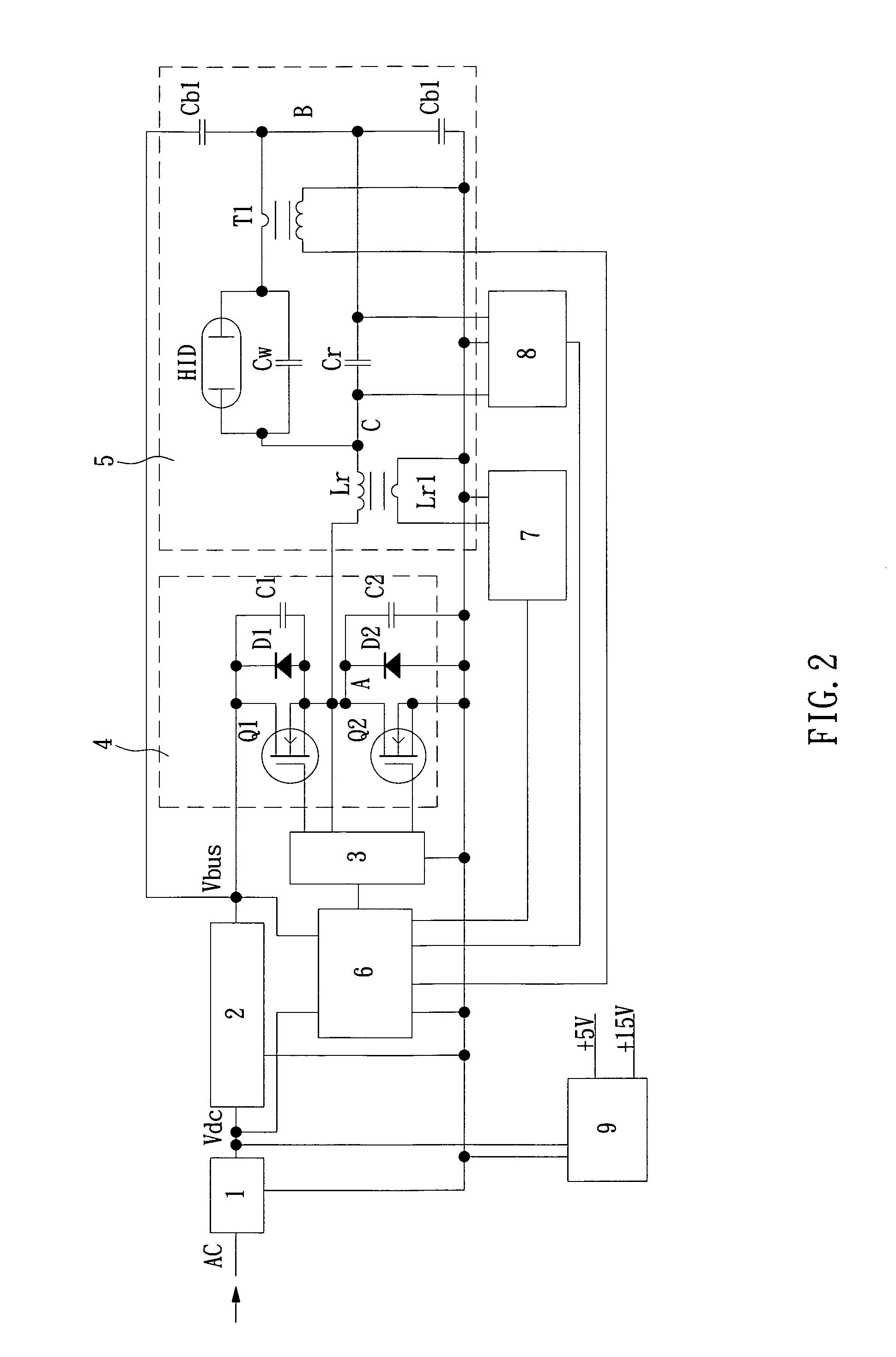 Adaptive sliding-frequency triggering ignition process for electronic ballast of high pressure gas discharge lamp