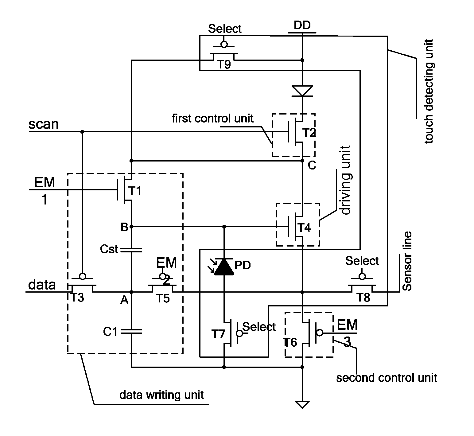 Organic light-emitting diode pixel circuit, driving method thereof, and display device