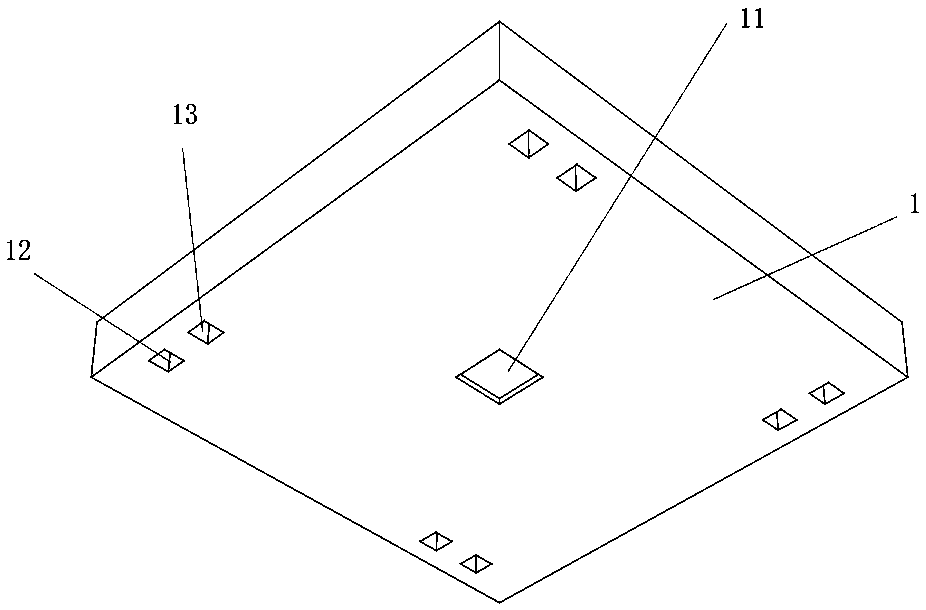 A kind of piezoelectric mems acceleration sensor and preparation method thereof