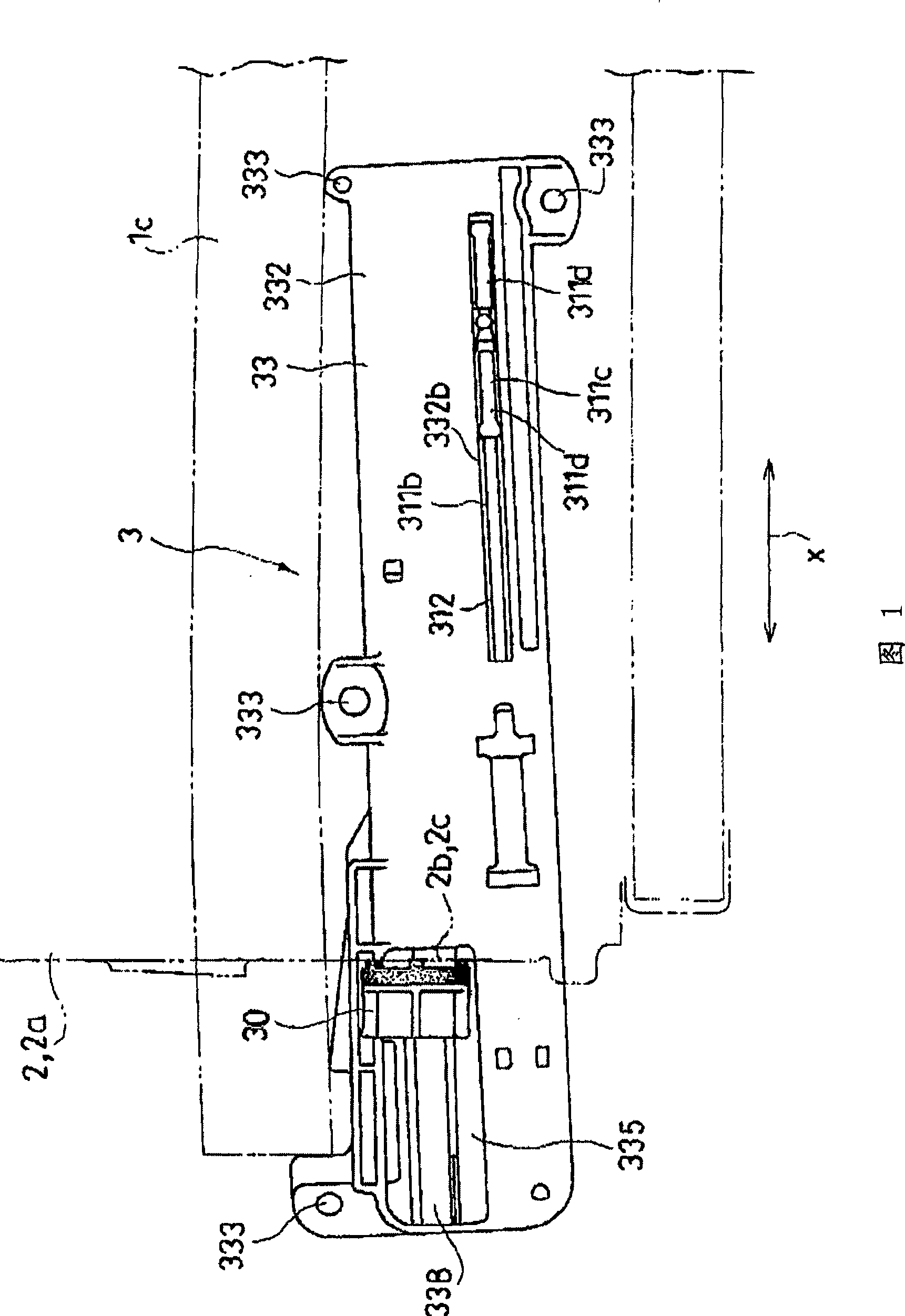 Brake device and drawer device