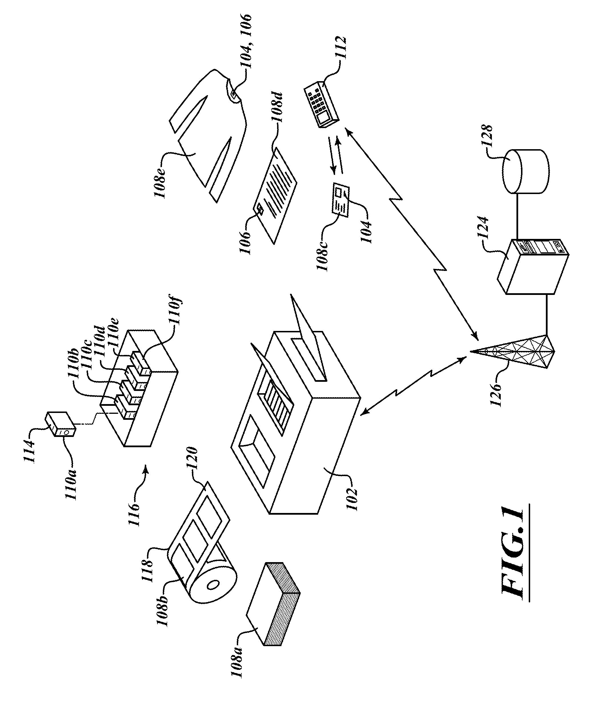 Systems, methods and articles related to machine-readable indicia and symbols