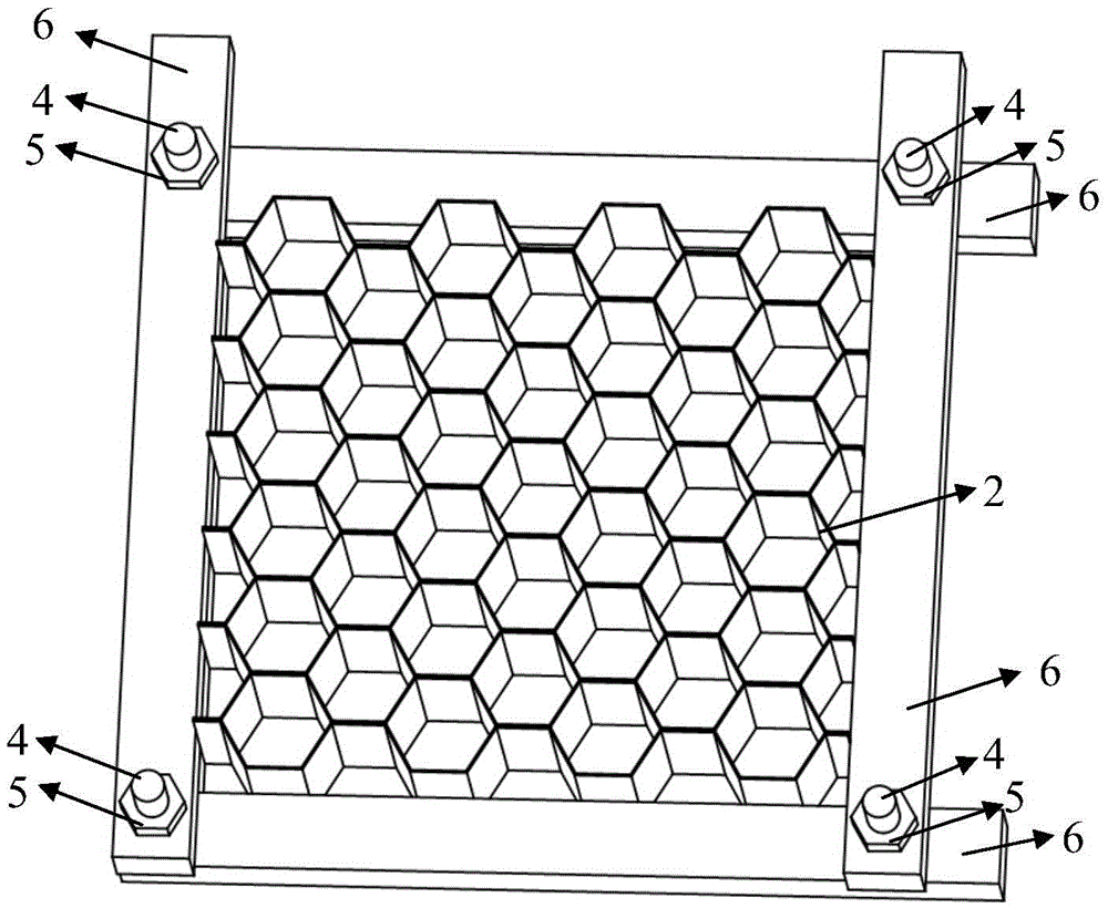 Intermediate temperature self-reaction brazing method for aluminum honeycomb boards