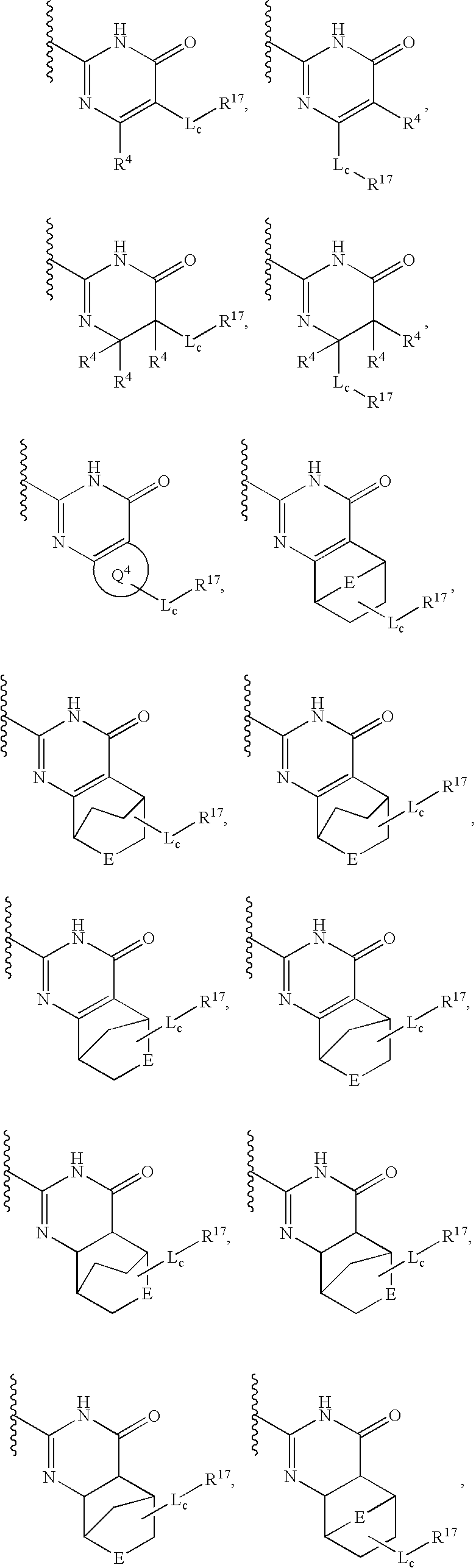 Metalloprotease inhibitors containing a heterocyclic moiety