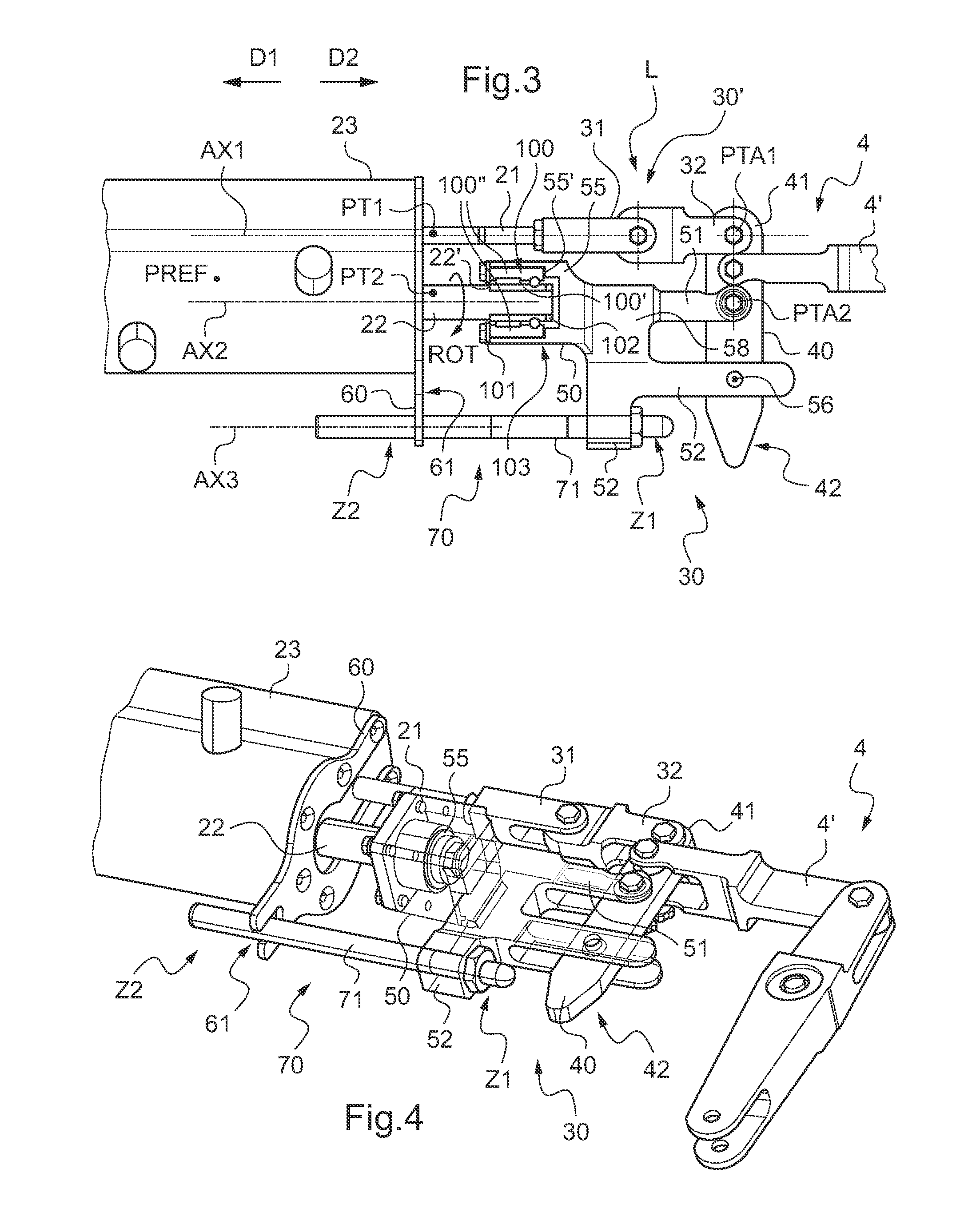 Hydraulic valve, a hybrid helicopter provided with such a hydraulic valve, and a method  implemented by the hydraulic valve
