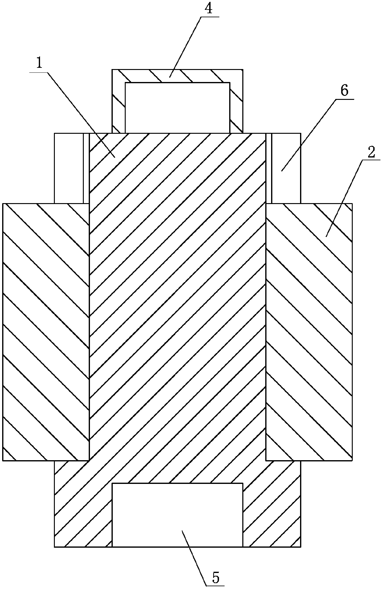 Construction device for rainwater recycling and construction method