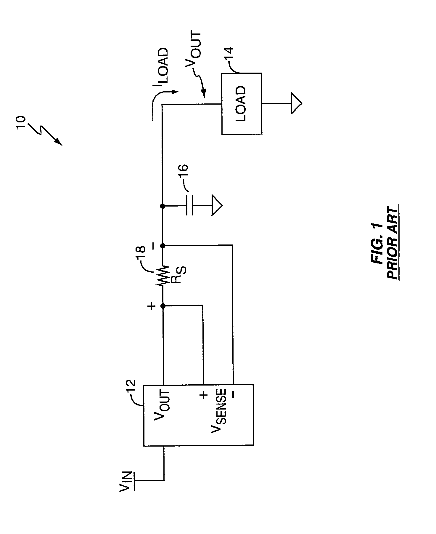 Bounded power supply voltage positioning