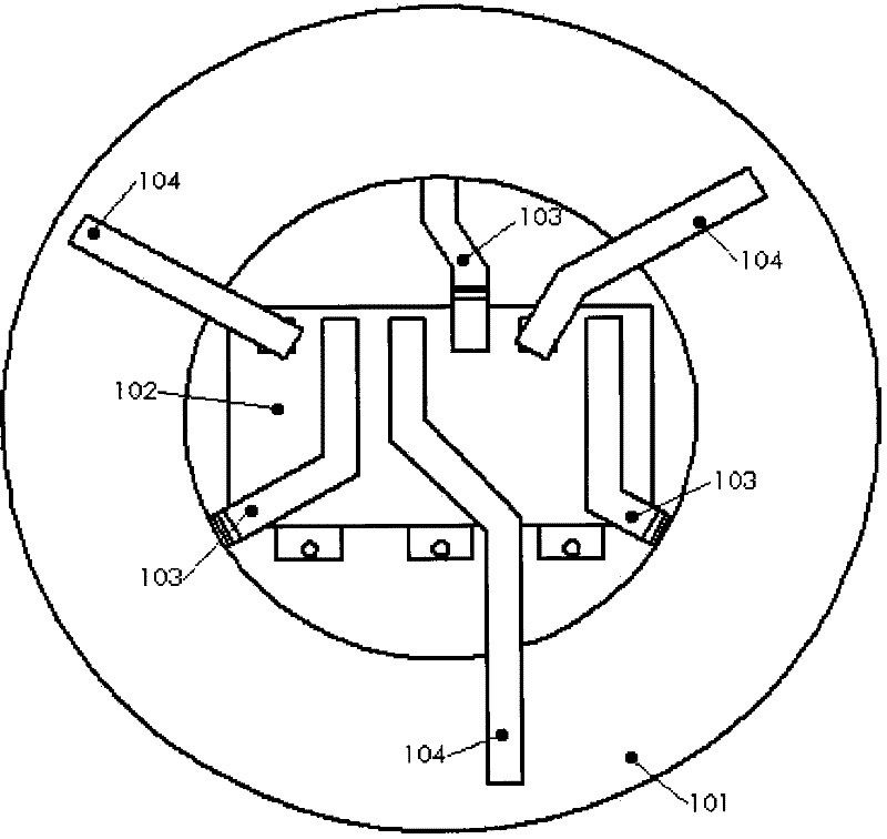 Annular capacitor with power conversion components