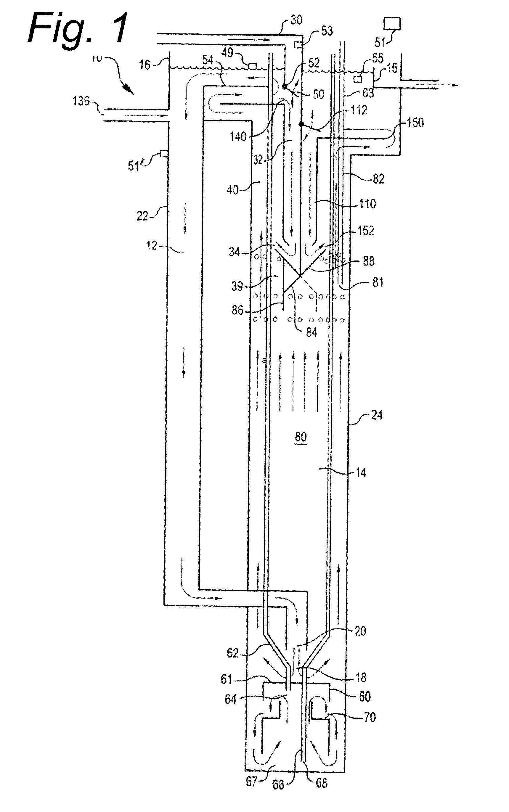 Methods and Devices for Improved Aeration From Vertically-Orientated Submerged Membranes