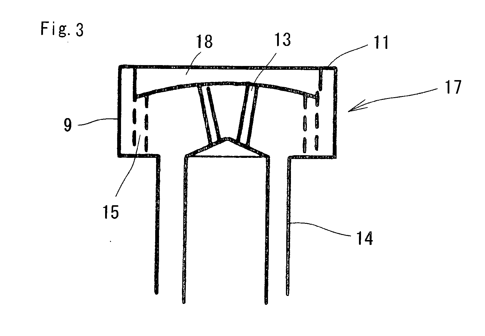Non-inserted nozzle for  sterilizing or washing bottle container and method for sterilizing or washing inner surface of bottle container