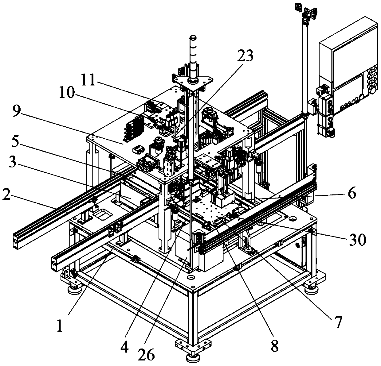 Motor controller full-automatic testing device