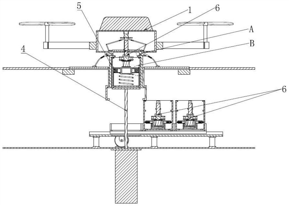 Crop yield estimation system adopting unmanned aerial vehicle remote sensing technology