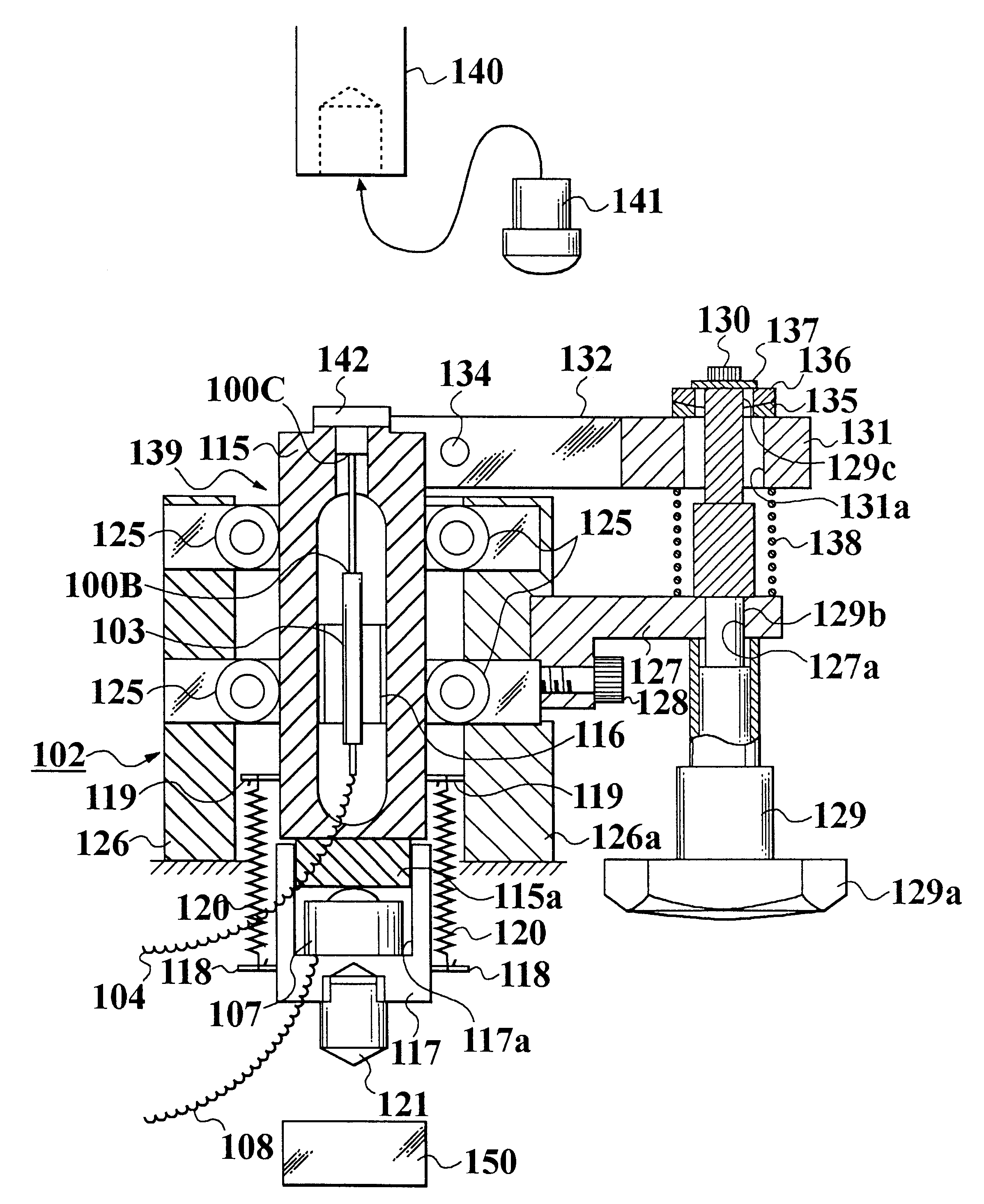 Apparatus for calibrating hardness tester, method for calibrating the same and apparatus for evaluating dynamic characteristic of specimen