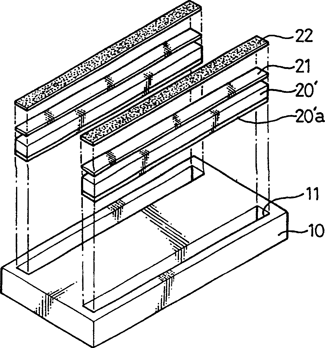 Method for embedding fastening piece to seat cushion