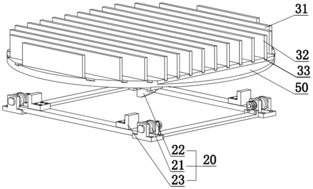 A centering weighing device and weighing method