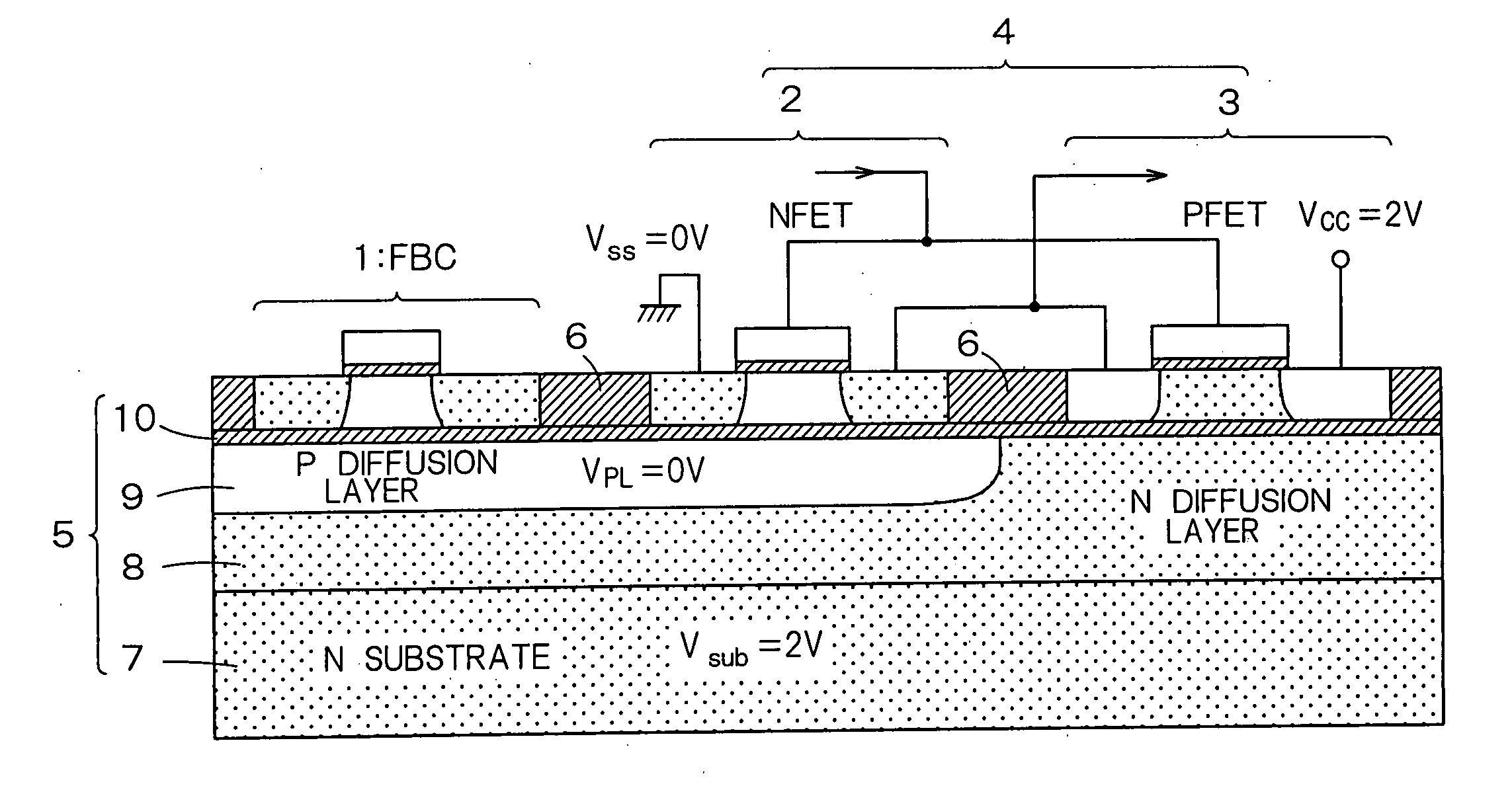 Semiconductor storage device and semiconductor integrated circuit
