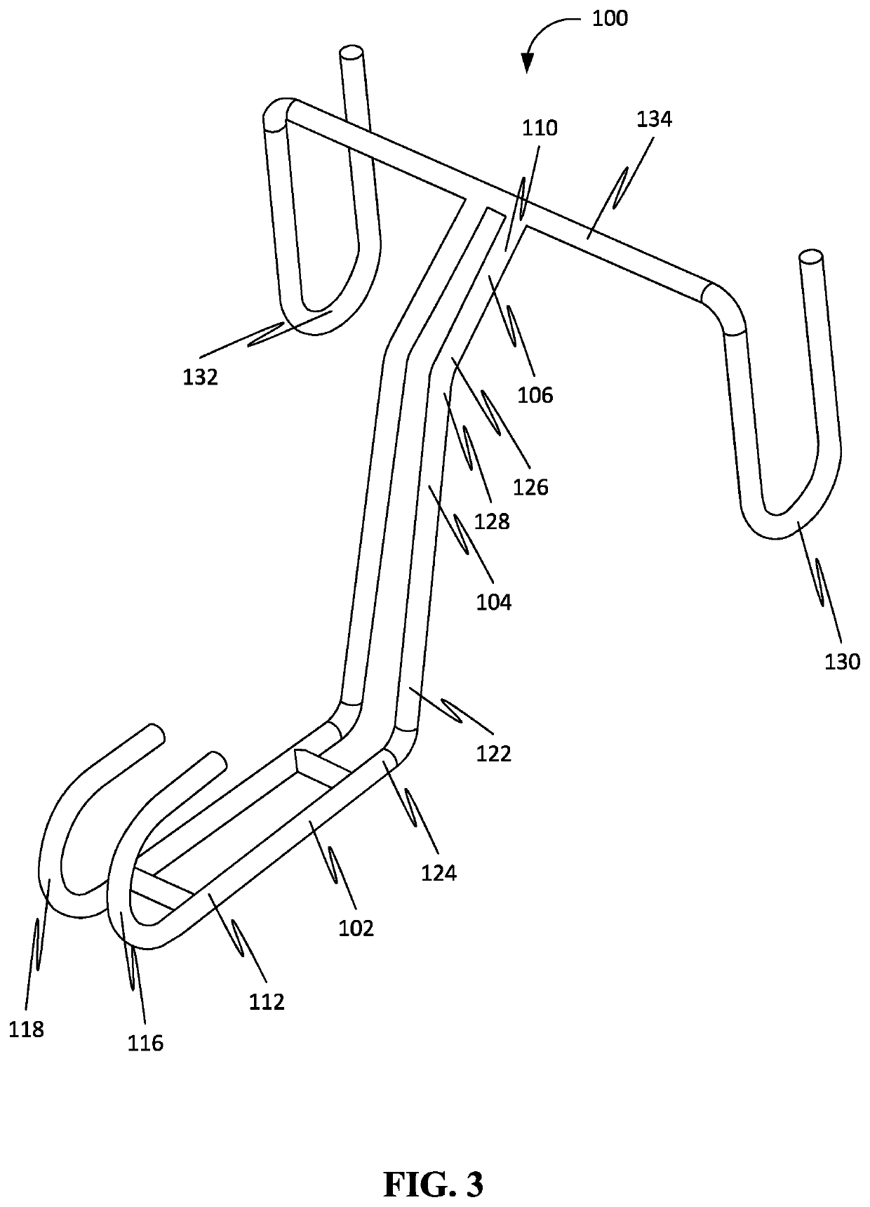 Container hitch for facilitating detachably attaching of a container to a vehicle