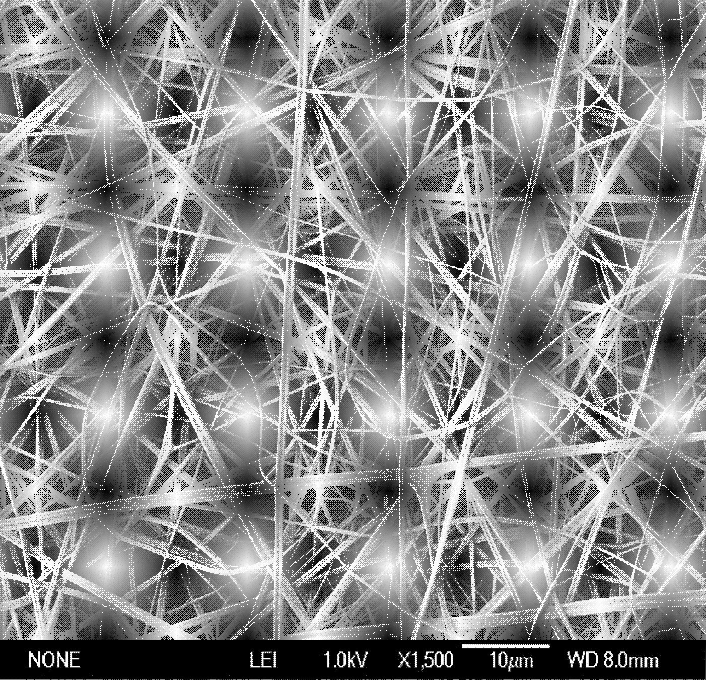 Nano porous fiber filter tip additive material for reducing amount of released formonitrile in cigarette smoke, preparation method and application