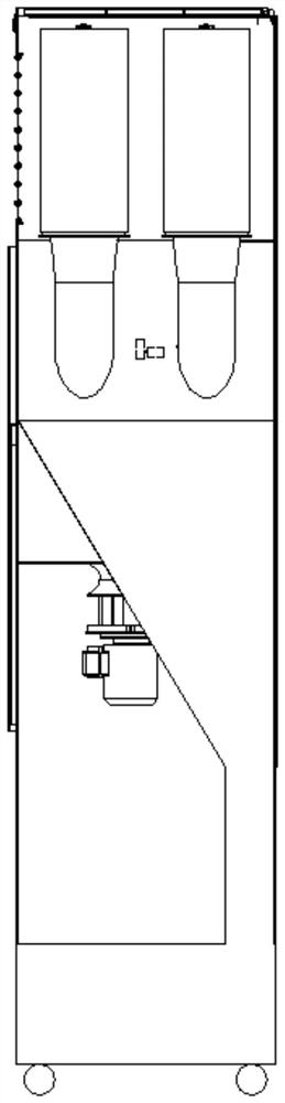 Networked displacement recirculation ventilation cluster system