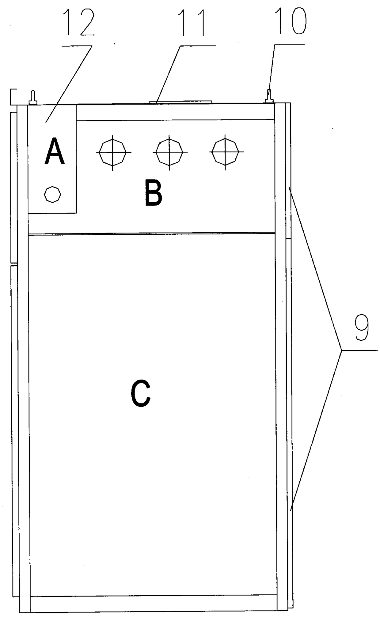 Miniaturized vacuum ring network cabinet