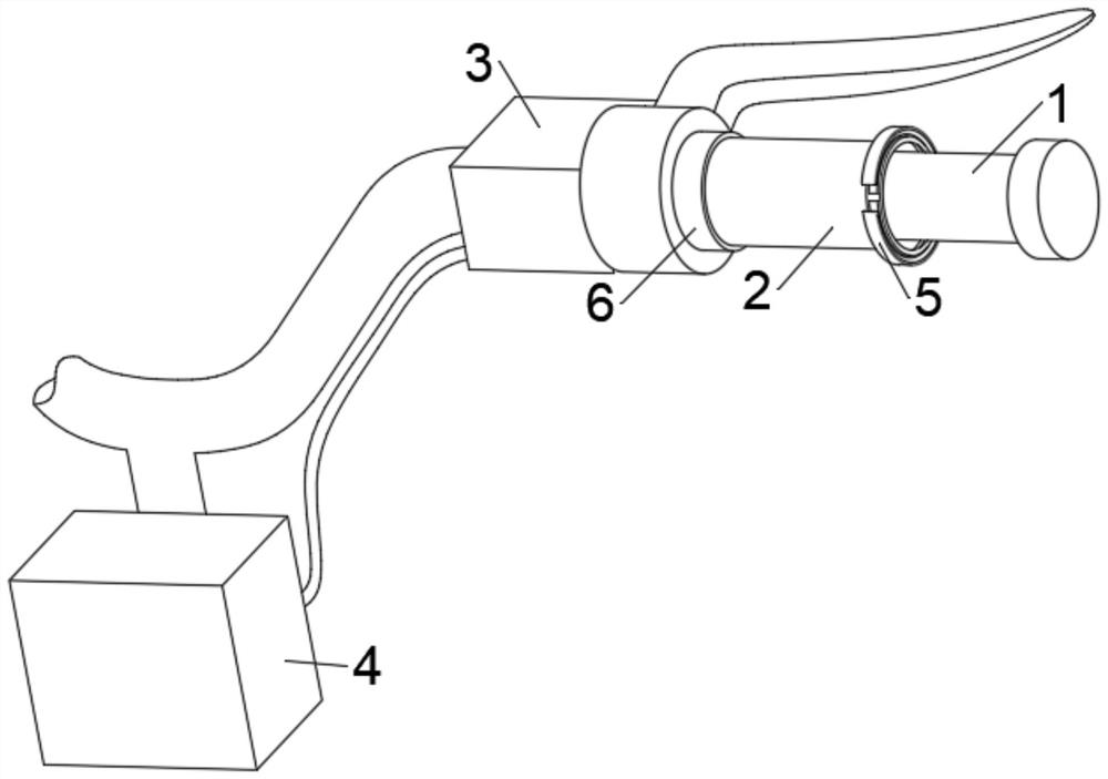 Handlebar cleaning device for shared bicycle