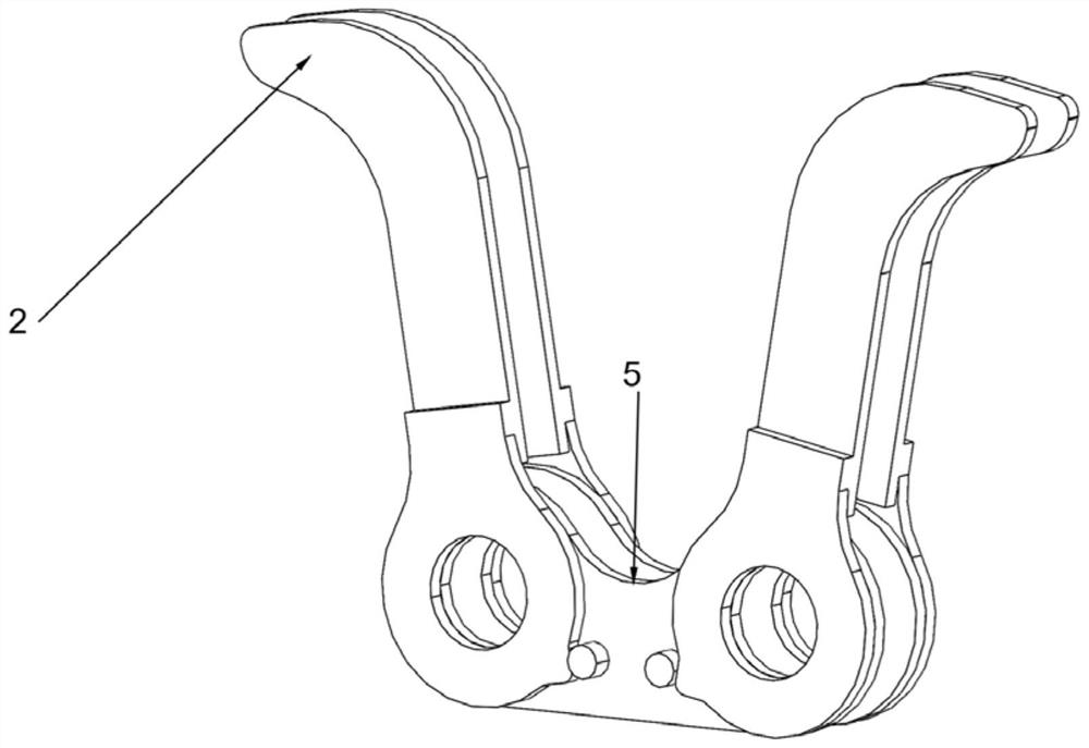 Integrated beam component prefabricated reinforcement framework production and formwork connection auxiliary tool