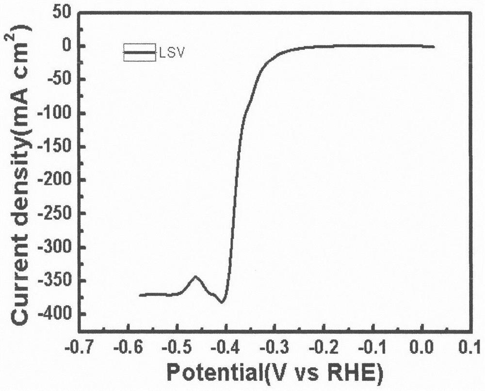 Preparation method of CoO-coated carbon nanotube film with HER/OER bifunctional catalytic activity