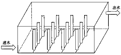 Application method of sulfur autotrophic denitrification biological carrier in anoxic tank