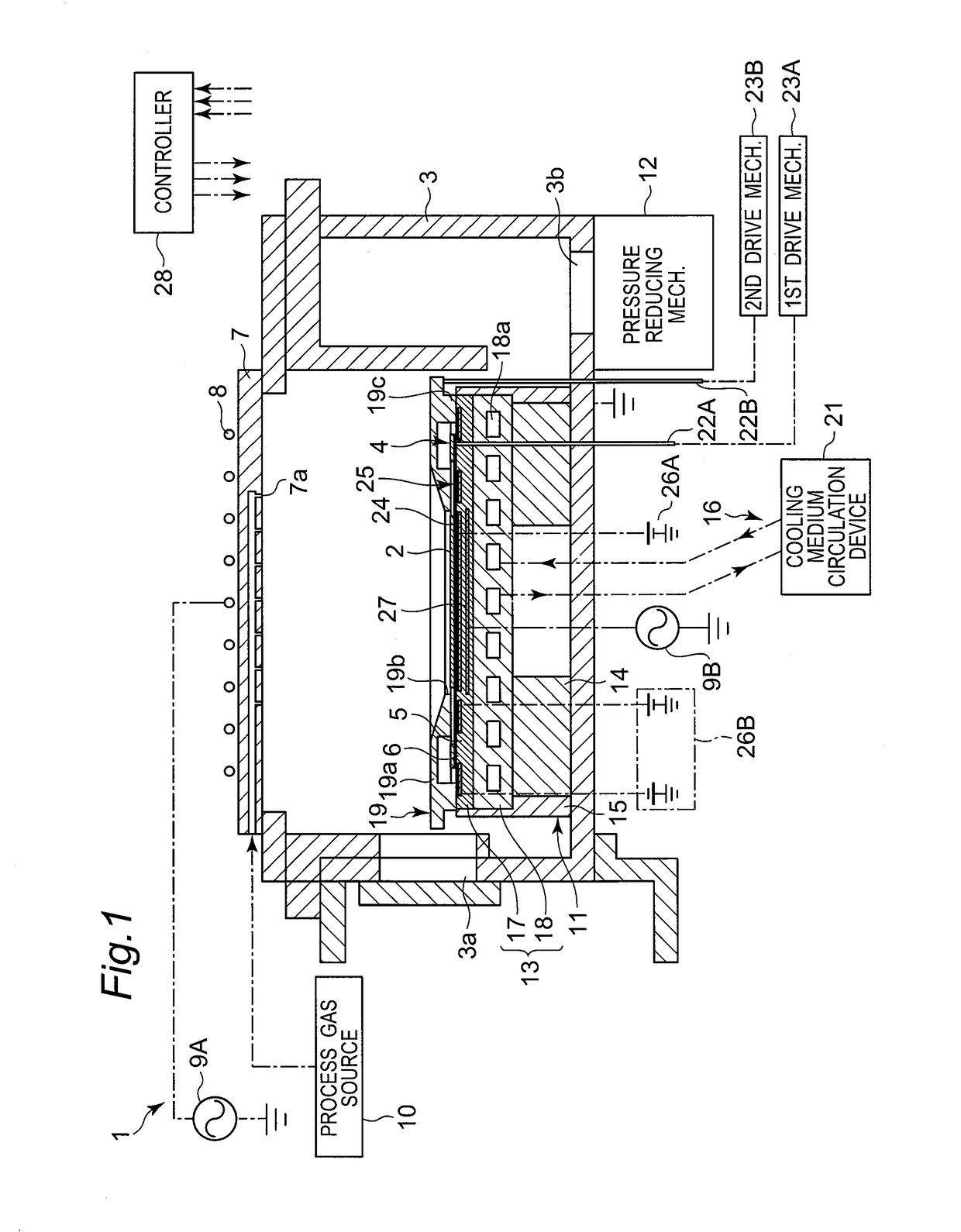Plasma processing apparatus and method therefor